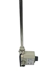 Jumo Type AMF-13 Thermostat Temperature Switch +10...+80 Deg. G1/2" X 8" L. Fixed Price $175.00.