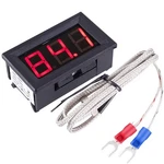 12V Red Fahrenheit Digital Temperature Meter -76F 999F Led Display With Indus. Fixed Price $23.47.
