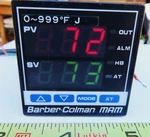 Temperature Control Barber Colman MAM1-003 00-000-0, 85-264V Ac Usa Made. Fixed Price $43.00.