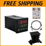 Pid Temperature Controller With Dual Display & 40A Ssr For Precision. Fixed Price $64.79.