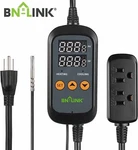 Digital Temperature Controller Heating Cooling Outlet Thermostat Plug -40-176 F. Fixed Price $27.99.