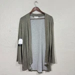 Peach Love Cardigan Small Open Tunic Dusty Sage Travel Stretch Boho Minimalist. Fixed Price $21.95.