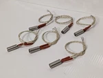 Lot Of 6 Watlow Firerod Heater Cartridges, 2 Insulated Leads - As Pictured. Fixed Price $64.99.