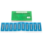 Racetech Self Adhesive Temperature Indicator Strips 10 (kit C, 116-154 Deg C). Fixed Price $23.39.
