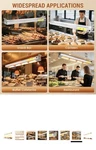 Strip Warmer 1000W Hanging Or Screw-mounted Food Heat Lamp Single Toggle Control. Fixed Price $89.00.