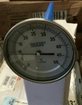 New Wika Bimetal Thermometer TI.50 12'' Stem 0/50 Connection 1/2'' Npt. Fixed Price $44.59.