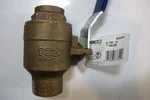 Nibco Brass Ball Valve, Lever Handle, S-585-70 1" Solder Mss SP-110. Fixed Price $22.49.