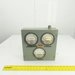 Dwyer Instruments 2003 Gauge Cluster Assembly Magnehelic 0-3" Of Water 15PSI. Fixed Price $82.26.