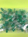 Plastic Vial Tube 1" With 9/16 Plug Storage Container Large Lot 100 Piece. Fixed Price $69.95.