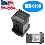 Ac 100-240V Digital Pid Temperature Controller Thermostat REX-C100 Thermocouple. Fixed Price $12.89.