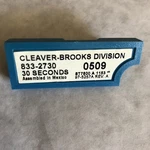 Cleaver Brooks 833-2730 Burner 30SECONDS Purge Timer,cs,ct,sc,th. Fixed Price $79.00.
