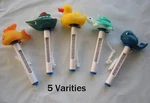 Pool Spa Hot Tub Floating Animal Thermometer F/ C Display With 5 Varieties. Fixed Price $7.39.
