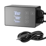 Digital Temperature Controller With Accessories, Black, 110V, Easy To Use. Fixed Price $110.22.