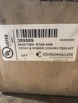 New Chromalox 389589 Tstat & Power Connection Kit. Fixed Price $599.95.