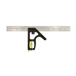 Johnson 400EM 12" Inch/metric Stainless Steel Combination Square. Fixed Price $21.84.