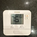 Vive Comfort TP-N-701 Non-programmable Thermostat (1 Heat Cool) Single Stage. Fixed Price $37.95.