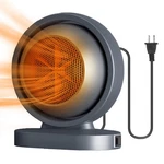 300W Space Heater Tilting Fast Heating Desktop - Black. Fixed Price $48.99.