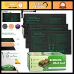 Namotek Seedling Mat, 10" X 20.75" Waterproof Plant Heating Warm Hydro. Fixed Price $65.99.