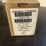 Johnson Controls A-4000-155 Air Intake W/ppr Elem Filter New. Fixed Price $30.00.