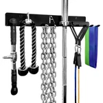 Iron American Usa Omega Beast Gym Storage Rack 11-HOOK Heavy-duty Wall Or.... Fixed Price $93.90.