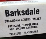 Barksdale MT1H-H251S-12-A Temperature Switch. Fixed Price $600.00.