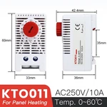 KTO011 KTS011 AC220V Mechanical Switch Nc No Thermoregulator Industrial Thermost. Fixed Price $20.99.