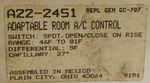 Ranco A22-2451 A/c Control. Fixed Price $117.91.