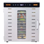Digital Food Dehydrator Stainless Trays, 1000W, Temp/timing Control. Fixed Price $243.36.