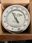 Tel-tru GT500R Thermometer 0-200F 4IN Stem. Fixed Price $50.00.