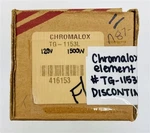 Chromalox Water Heater Element 1500W 120V #TG-1153L. Fixed Price $35.95.