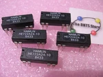 Lot Of 5 Hamlin HE722A24-10 24VDC Coil Dip Reed Relay Switch HE722A2410 Nos. Fixed Price $14.99.