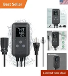 Precise Waterproof Temperature Control With Alarm System For Home & Greenhouse. Fixed Price $66.14.