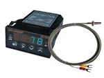 12V Dc 1/32DIN Digital Pid Temperature Controller, Blue With K Thermocouple. Fixed Price $45.00.