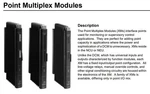 Johnson Controls NU-XBN101-0 Point Multiplex Module, Binary (xbn). Fixed Price $1511.64.