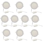 Inch Recessed Commercial Electric AC85-265V Daylight 6500K 12W Bulbs. Fixed Price $59.00.