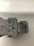 Allen Bradley 700-K40E-*COIL Relay Ser. B/ 100-KFA22Z Contact Block S-733. Fixed Price $37.99.