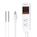 Pymeter Digital Temperature Controller Dual Probe Reptile Thermostat Controll.... Fixed Price $62.51.