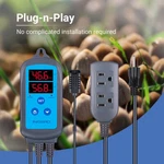 Inkbird Humidity Controller 10A Humidifier Humidistat Mushroom Grow Kit Seedling. Fixed Price $44.99.
