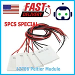 5 Pcs TEC1-12706 Heatsink Thermoelectric Cooler Cooling Peltier Module 12V 60W. Fixed Price $19.49.