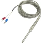 Uxcell K Type 50X5MM 500C Probe Thermocouple Sensor Cable 9.8FT 3 Meters. Fixed Price $12.30.