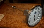 Wikai 0-140F -20-60C SO00146165-1-4 5" Bimetal Thermometer Adjustable 14" (475). Fixed Price $35.00.