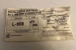 Cooper Lighting Halo L908 Single Circuit Mini Joiner Track Connector. Fixed Price $7.99.