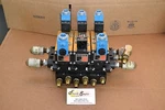 Ross Solenoid Valve Manifold (2) W6077B3431 (1) W6076B3437 (3) 665K91 Base. Fixed Price $189.00.