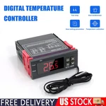 Digital Fahrenheit Controller Temperature AC110V Thermostat Relay Sensor. Fixed Price $17.49.