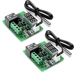 Hiletgo 2PCS W1209 12V Dc Digital Temperature Controller Board Small, No Case. Fixed Price $12.64.