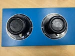 (2) Ohmite Rheostat Wound Potentiometer Model N, & Control Box(parts Or FIX).B66. Fixed Price $150.00.