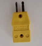 Omega K Male Thermocouple Connector Chrom/alumel Flat Pin. Fixed Price $7.50.