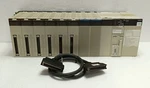 Omron Plc Set CS1G-CPU64H, C200HW-PA204, CS1W-ID231, OD231, CN713 I/o Units. Fixed Price $330.00.