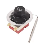 Uxcell Nc Adjustable Temperature Control Switch Thermostat 30-85 Black,silver. Fixed Price $16.99.