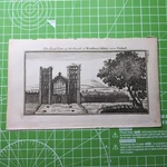 Original 1769 Antique Engraving Of Eynsham Abbey Oxford. Fixed Price $6.66.